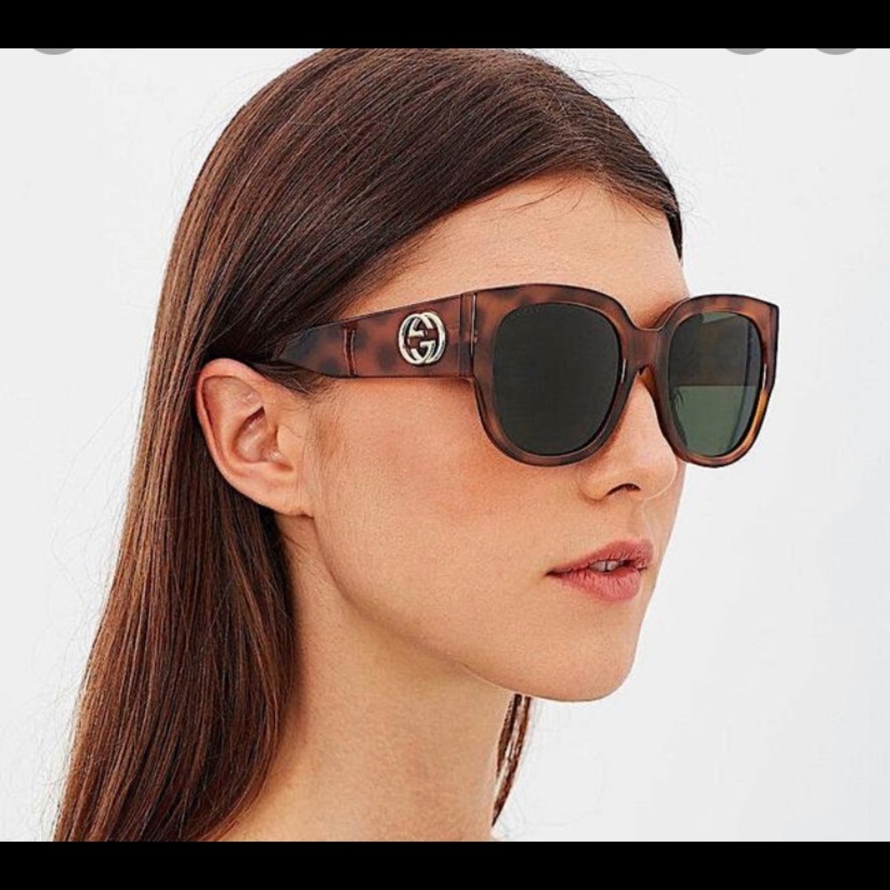 Gucci Tortoise Sunglasses